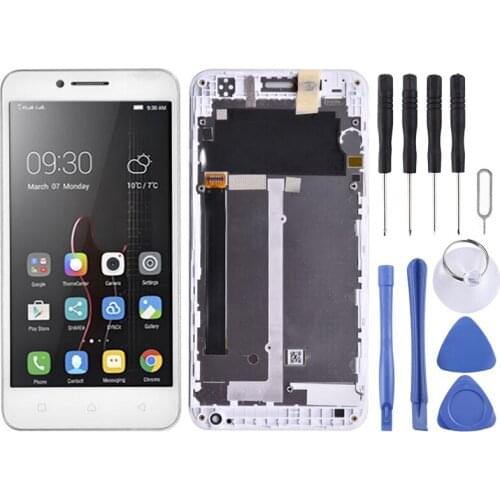 LCD Screen and Digitizer Full Assembly with Frame for Lenovo Vibe C A2020 A2020a40