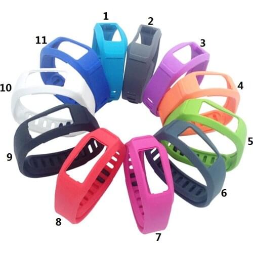 50pcs/Lot By DHL for Garmin Vivofit 2 Silicone Replacement Watchband Smart Band Fitness Wrist Band Strap w/metal Clasp 13 Colors