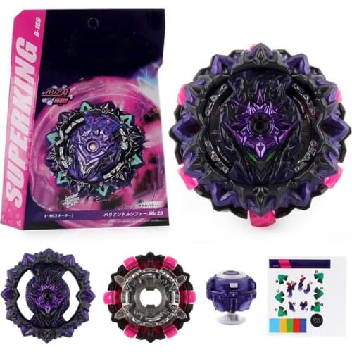 Bayblade Super King B-169 mutation Lucifer tyrant Blast gyro Metal Fusion Battle Gyro Top Toy With Two-way Pull Wire Launcher