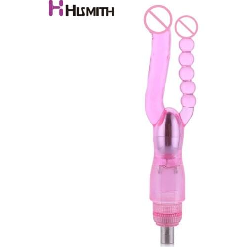 Hismith Double-headed anal plug 12cm length 2.7cm Diameter Small dildo Vibrating Anal toy dildo Accessories for 3XLR sex machine