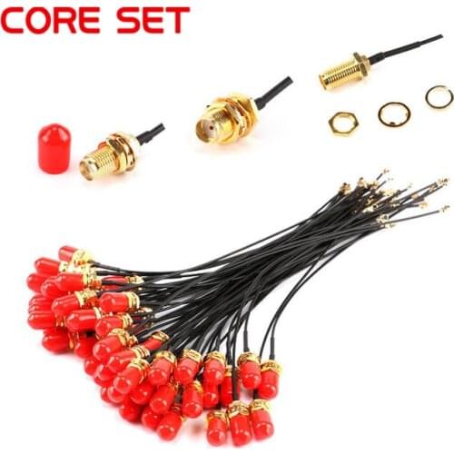 5pcs 15cm SMA Extension Cable Straight Jack to uFL/u.FL/IPX/IPEX Female Connector Pigtail Antenna RF Pigtail Cable 1.13mm