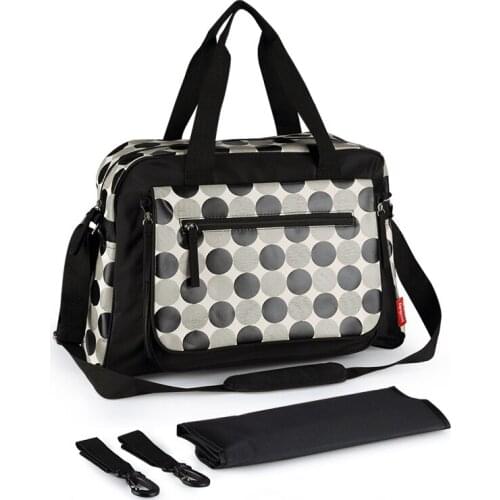 Baby Diaper Bags Multifunction Mother Maternity Bag Baby Nappy Organizer Stroller Bag for Baby Stuffs Fashion Dot Women Handbag