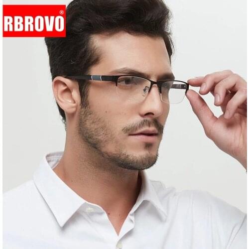 RBROVO 2021 Nearsighted Glasses Men Anti-fatigue Glasses Men Myopia Eyeglasses for Women/Men Desginer Lentes De Lectura Hombre