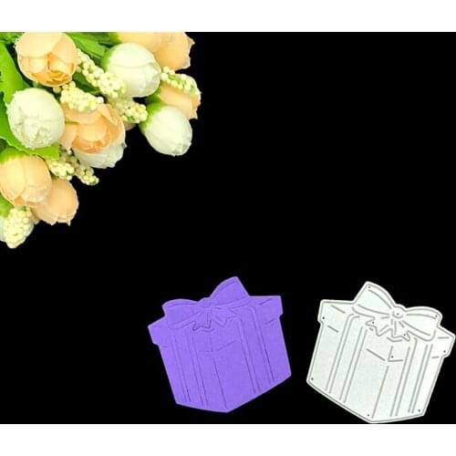 Julyarts Scrapbooking Cutting Dies Metal Gift Present Box Metal Cutting Die Knife Mold Album Greeting Cards Paper Work