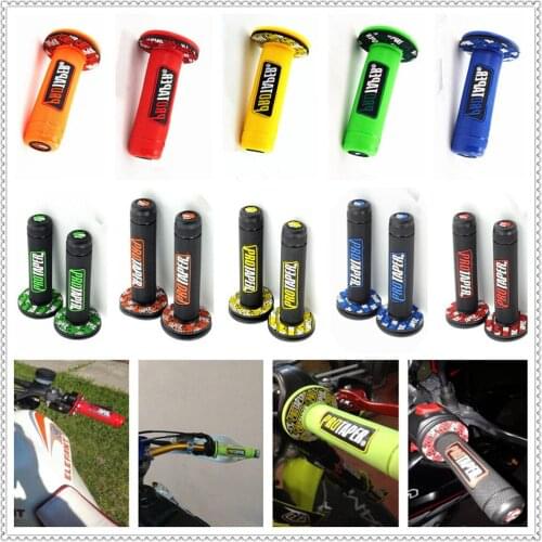Handle Grip Motorcycle Dirt Pit Bike Rubber Gel Hand Grips FOR YAMAHA TRophy SE TT 600 FZR 600 FZR 600R 400 RR RRSP FZ600