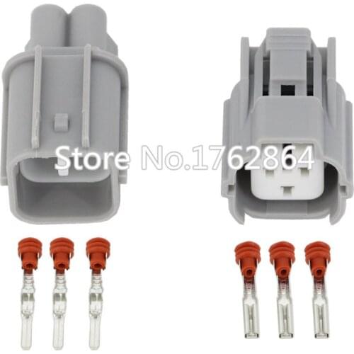 DJ7038-2-11/21 3 Pin Female And Male Auto Car Connector Automotive Plug Camshaft Sensor Socket For Toyota 3P