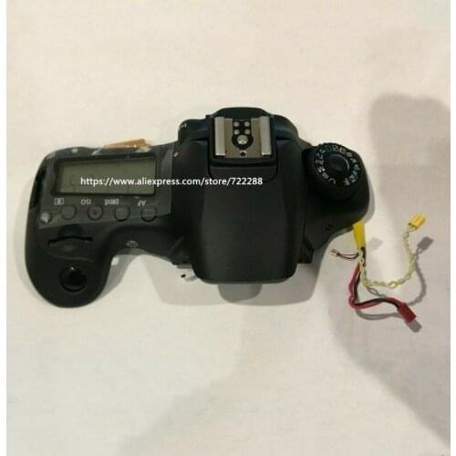 Repair Parts For Canon EOS 60D Top Cover Ass'y With LCD Display Mode Dial Power Switch Shutter Button Cable Used CG2-2847-000