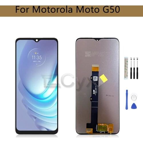 For Motorola Moto G50 LCD Display Touch screen Digitizer Assembly For Moto G50 Screen Replacement Repair Parts 6.5"