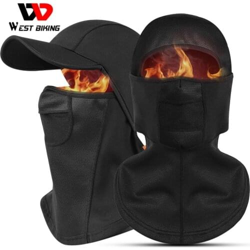 Winter Sport Cycling Cap Bike Full Face Cover Neck Warmer Men Women Scarf Ski Fleece Head Cap Hat Keep warm and cold