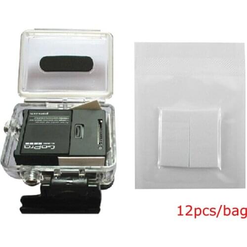 12pcs Anti-Fog Inserts Anti Fog Drying Inserts for Gopro Hero 6 5 4 3+ 3 2 SJCAM Xiaomi yi Action Camera