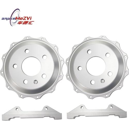 Center cap for 380mm*34 rotor for to yo ta 86 and bracket for the caliper brembo gt6