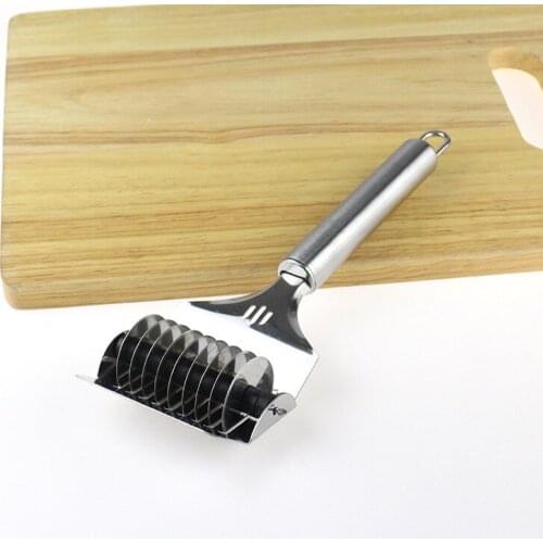 Chop fruits and vegetables kitchen tool slicer stainless steel manual noodle slicer vanilla shallot noodle slicer