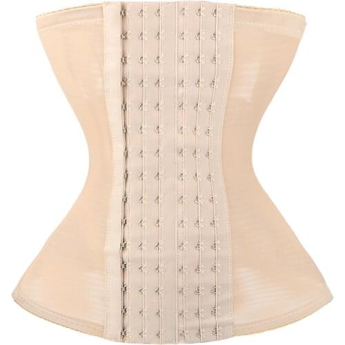 Waist trainer corset top body shaper slimming belt reductive strip woman bustier tummy shaper pulling corset corrector posture