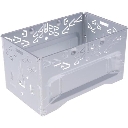 1Pcs Car Stereo Audio Refitting ISO 2DIN Installation Cage Mount Bracket Mounting Accessories