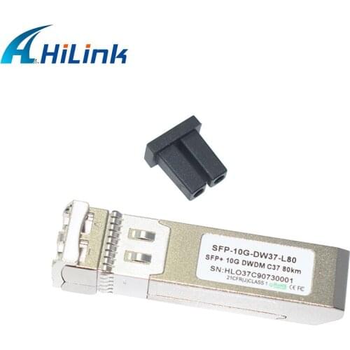 LC Connector DWDM SFP-10G-DW37-80 10G C37 80km DW-SFP10G-ZR-80km