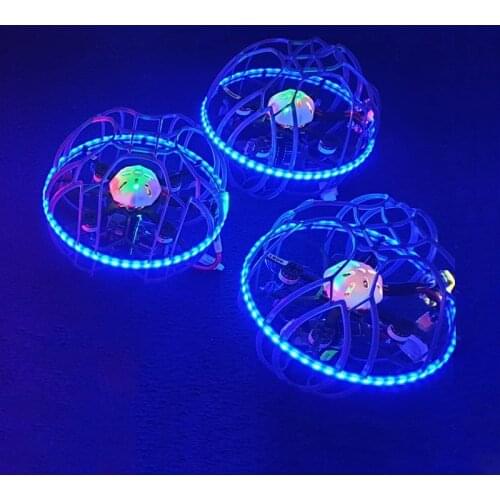 LDARC FB156 Racer Flyball 5.8G VTX Camera Soccer Drone Quad PNP F4 FC 3S Brushless RC Airplane Sports Flying Droneball