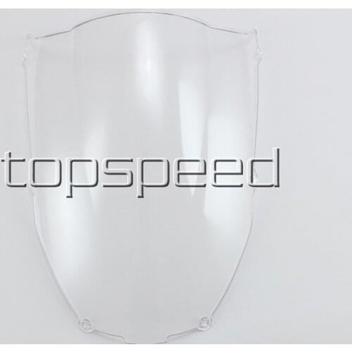 Motorcycle Windshield Windscreen For Kawasaki Ninja ZX6R 2000 2001 2002 Clear
