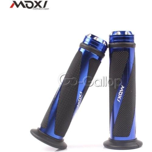 Motorcycle ATV Aluminum 7/8" Hand Grips For Honda Suzuki Yamaha Kawasaki Blue
