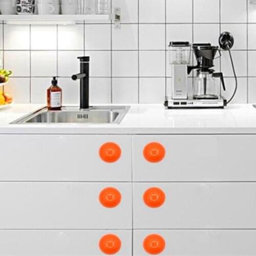 2021 New Colorful Ceramic Cabinet Door Handle Simple Round Ball Shaped Cupboard Wardrobe Drawer Hole Childrens Room Handles