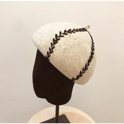 New Winter 100% Wool Felt Berets Hat Solid Women Beanies Cap Classical French Elegant Beanies Top Cap Ladies Sobretudo Feminino