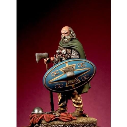 New Unassembled 1/32 54mm Briton warrior, 1st century A. C. 54mm Resin Kit DIY Toys Unpainted kits