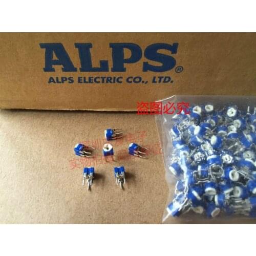 Original new 100% RH04 series 220K fine-tuning precision potentiometer 224 volume 4*4 (SWITCH)