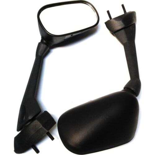 Pair Black NEW Style Side Rearview Mirrors For Yamaha FZ1 FAZER 2007-2013