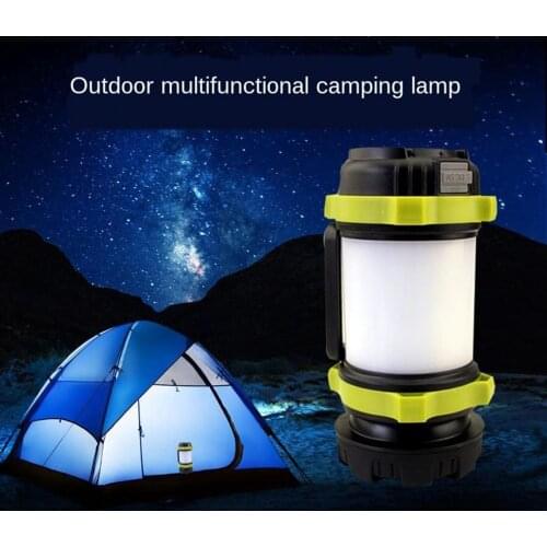 Portable LED Camping Lantern Rechargeable 360°LED Super Bright Lighting IPX45 Waterproof Low Light Red Light Mode Warning Light