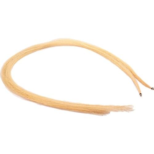 Durable 2 Hanks Bow Replacement Unbleached Horse Hair for Violinist Violin