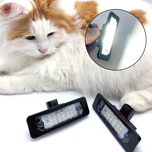 LED License Plate Lights Number for ford flex 2009 2018 for ford Taurus 2010-2018 for ford Mustang 2010-2014 for ford focus 2008