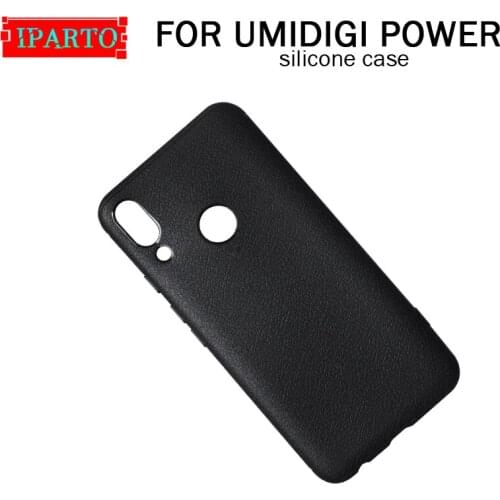 UMIDIGI POWER Case Cover 100% Original New Anti-Knock Shockproof Protector Soft TPU Silicone Case Back Case Cover for POWER