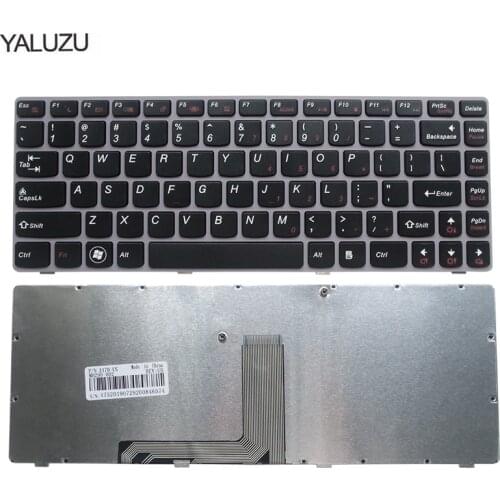 YALUZU New for Lenovo IdeaPad Z470 Z475 Z370 Z470A Z470 AM Z470AT Z470AX Z470K Z470G US Keyboard lilac color