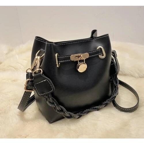 Vintage bucket Womens Designer Handbag 2021 Fashion New Handbags High quality Tote bags PU leather Shoulder Messenger bags