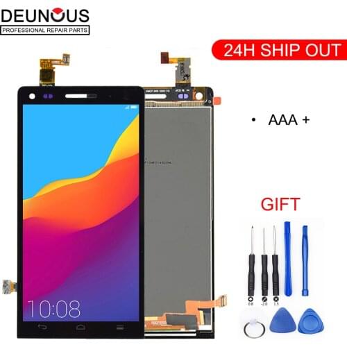 LCD Display For Huawei Ascend G6 4.5" Touch Screen Digitizer Assembly Replacement Black White For Huawei Ascend G6