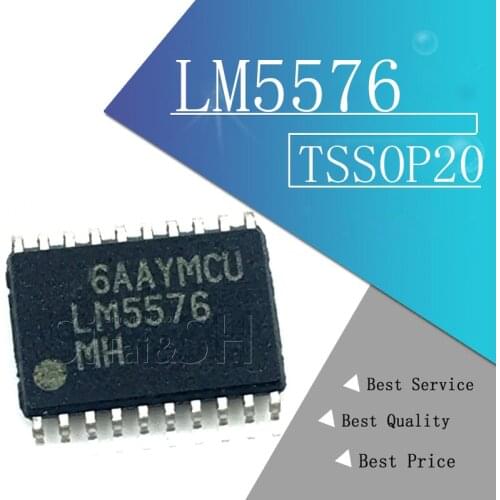 1PCS LM5576 LM5576MH LM5576MHX TSSOP20