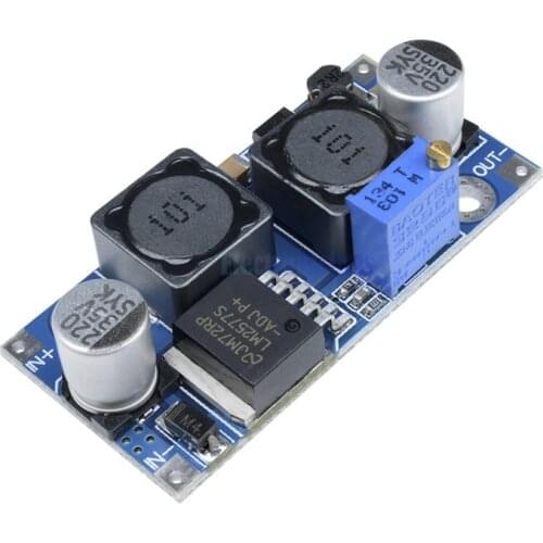2pcs/lot LM2577 DC-DC Auto Step Up Step Down Boost Buck Voltage Converter Module 3-35V To 1.25-30V Solar Voltage Power Supply