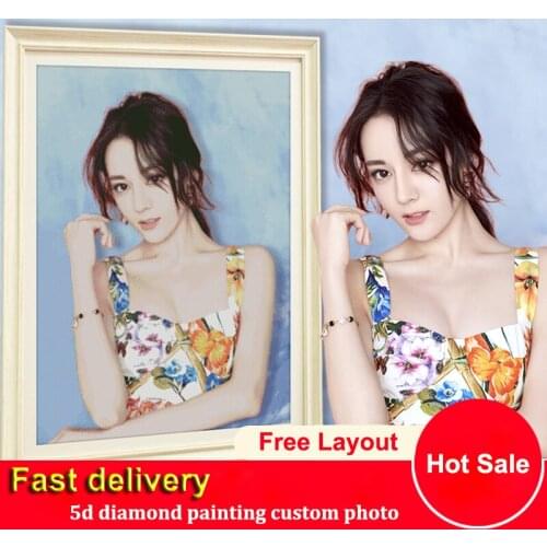 Private Photo Custom Diamond Painting DIY 5D Full Round&Square Drill Cross Stitch Embroidery Diamond Mosaic,Home Decoration