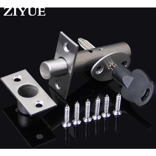 Free Shipping Stainless Steel 304 stainless steel Fire Invisible Doors Cross Spoon Key Access Fire Door Lock