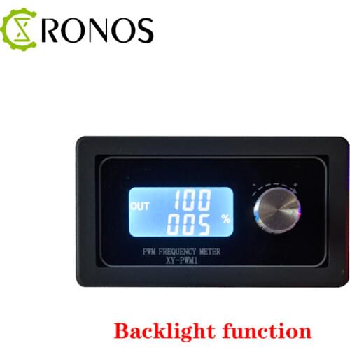 Signal Generator 3.3V-30V PWM Pulse Frequency Duty Cycle Adjustable Module LCD Display 1Hz-150Khz PWM Board Module Hand knob