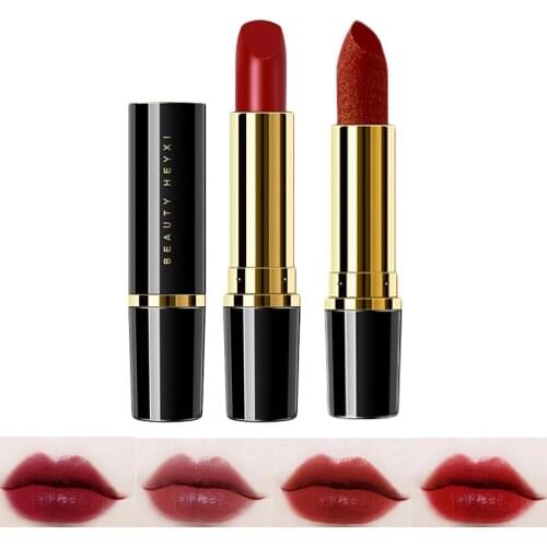 Beauty Makeup Lipstick 1pcs Nude Matte Lip Stick Red Lips Makeup Lipstick Matte Durable Waterproof Nude Red Lipstick Lips MakeUp