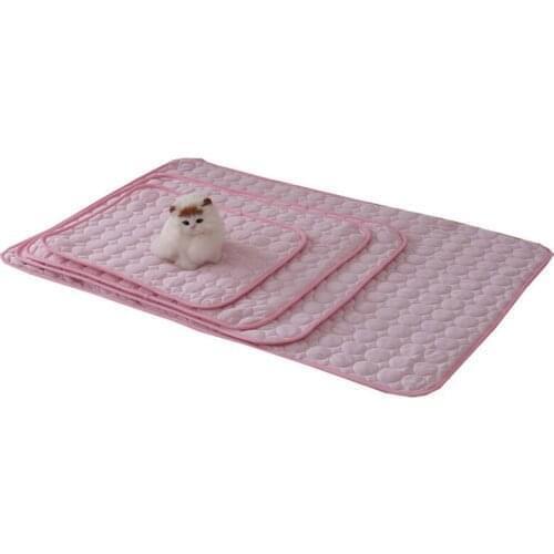 Dog Mat Cooling Summer Pad Mat For Dogs Cat Blanket Sofa Breathable Pet Dog Bed Summer Washable For Small Medium Large Dogs Car