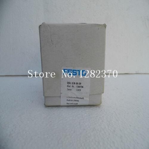 [SA] New original authentic special sales FESTO gas fitting QSL-3 / 8-10-20 spot 130736 --10pcs/lot