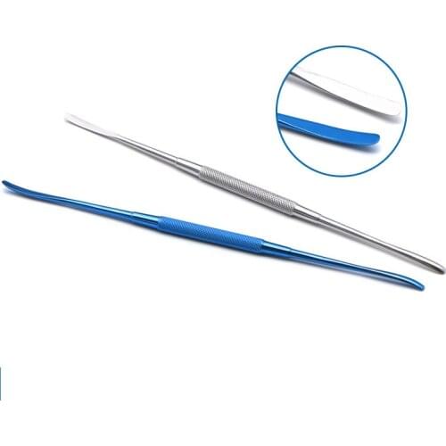 Scleral peeler Nasal bone peeler Nasal periosteum peeler Gold-plated round head square head spatula spoon Beauty plastic device