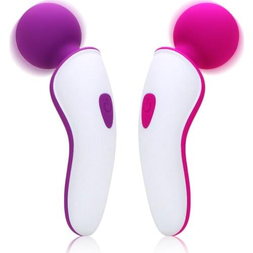 9 Speed Magic AV Wand Female Masturbation Sex Toys for Woman Mini Vibrator Clitoris Stimulate Silicone Vibrating Massager Stick
