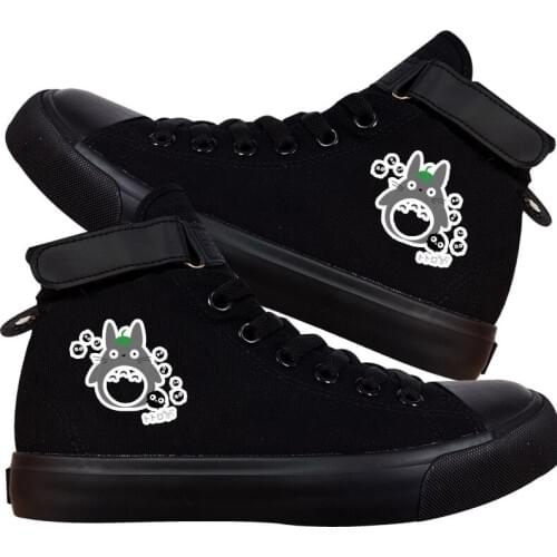 Unisex Anime Cos Tonari no Totoro Fans Casual Canvas Shoes plimsolls Flats duck shoes Sneakers
