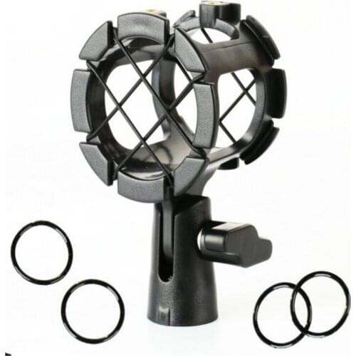 Universal Microphone Mic Suspension Shock Mount Pencil Clip Clamp Holder Stand