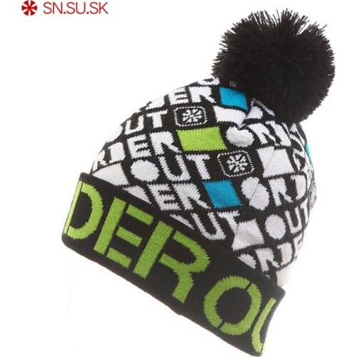 SN.SU.SK Knitting Winter Cotton Brand Beanies Hip Hop Warm Ski Hats Gorros Bonnetsr Fashion Skullies for Women and Men