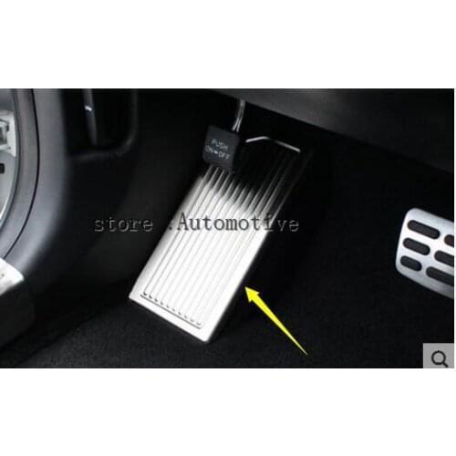 High Quality Car stainless steel foot inner Brake Rest lamp frame trim Break Pedal 1pcs For Kia Sportage KX5 2016 2017 2018