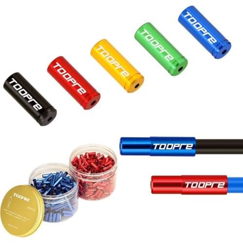 10PC Bike Bicycle Shifter Brake Cable Tips Ends Crimp Ferrule Shift Line Pipe Cap Wire End Cap For Bicycles And Modified Vehicle