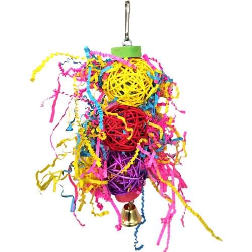 5pcs/set Pet Birds Toys Parrots Perch Cockatoo Lovebirds Play Excercise Toy